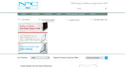 Desktop Screenshot of ncglass.com